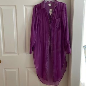 Anthropologie long shirt.